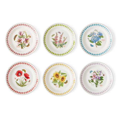 Botanic Garden Meadow - Set of 6 Bread Plates - 15.2cm / 6"