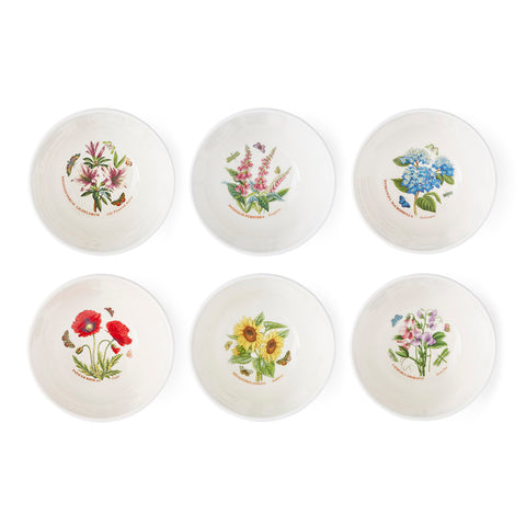 Botanic Garden Meadow - Set of 6 Stacking Bowls - 14cm / 5.5"