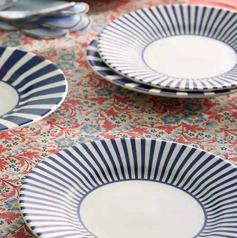 Spode - Steccato - Side Plate - Narrow Stripe