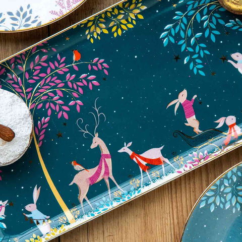 Sara Miller - Woodland Tales - Sandwich Tray