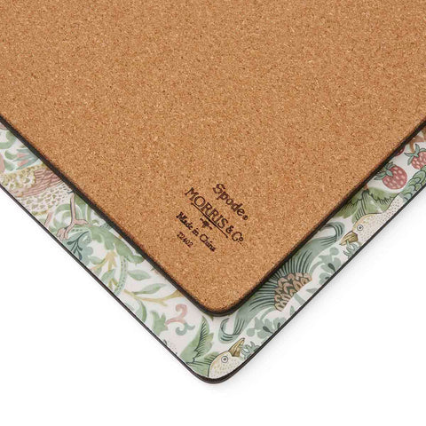 Morris & Co - Box Set of 6 Placemats - Strawberry Thief