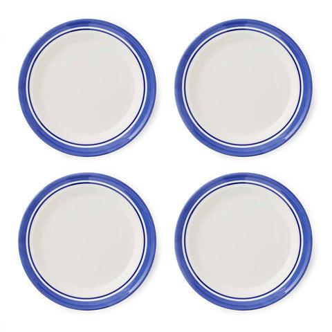 Portmeirion Home - Potter's Stripe Blue - Plate 25cm / 10"