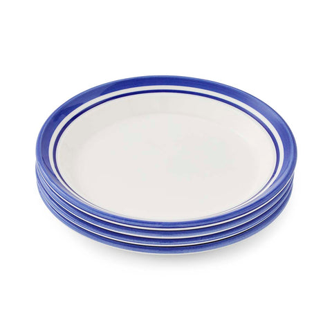Portmeirion Home - Potter's Stripe Blue - Plate 20cm / 8"