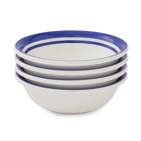 Portmeirion Home - Potter's Stripe Blue - Bowl 13cm / 5"