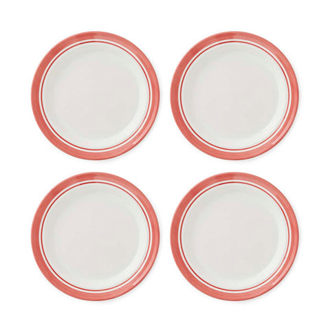 Portmeirion Home - Potter's Stripe Red - Plate 25cm / 10"