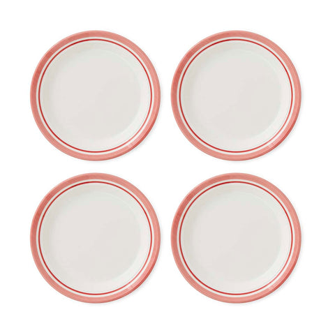Portmeirion Home - Potter's Stripe Red - Plate 20cm / 8"