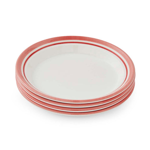 Portmeirion Home - Potter's Stripe Red - Plate 20cm / 8"