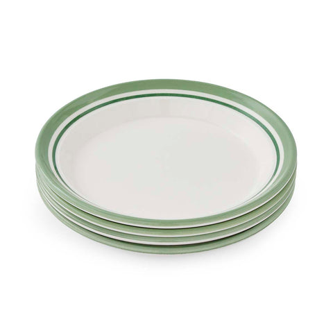 Portmeirion Home - Potter's Stripe Green - Plate 20cm / 8"