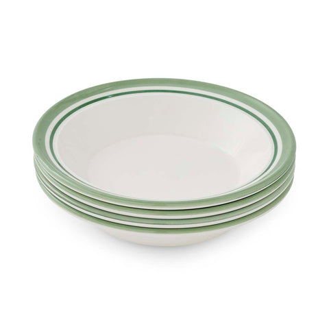 Portmeirion Home - Potter's Stripe Green - Soup Plate