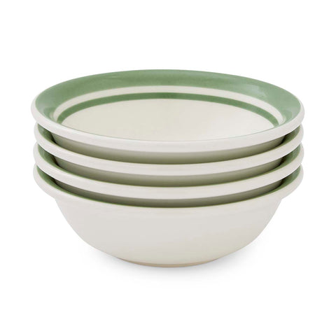 Portmeirion Home - Potter's Stripe Green - Bowl 13cm / 5"