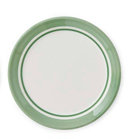Portmeirion Home - Potter's Stripe Green - Bread Plate