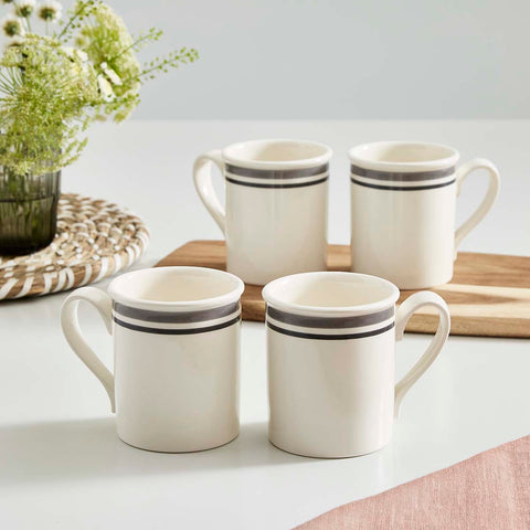 Portmeirion Home - Potter's Stripe Grey - Mug