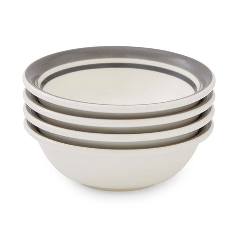 Portmeirion Home - Potter's Stripe Grey - Bowl 13cm / 5"