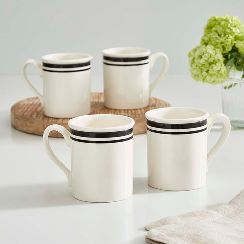 Portmeirion Home - Potter's Stripe Black - Mug