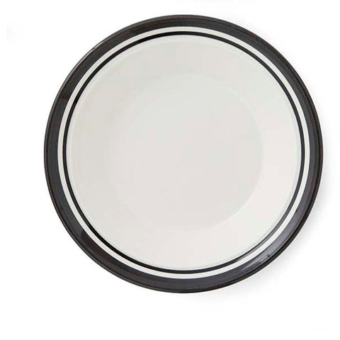 Portmeirion Home - Potter's Stripe Black - Soup Plate