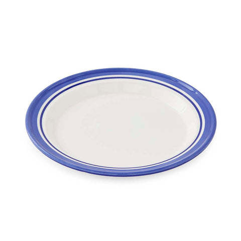 Portmeirion Home - Potter's Stripe Blue - Plate 25cm / 10"