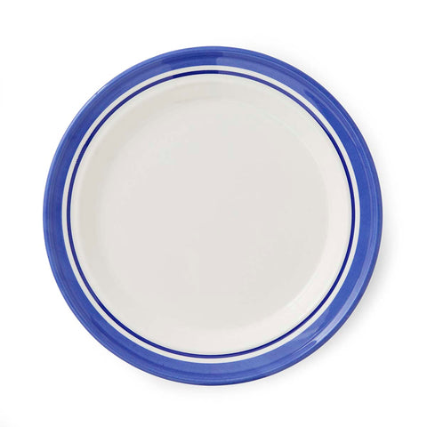 Portmeirion Home - Potter's Stripe Blue - Plate 25cm / 10"