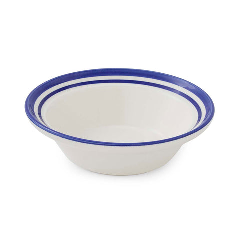 Portmeirion Home - Potter's Stripe Blue - Oatmeal / Cereal Bowl