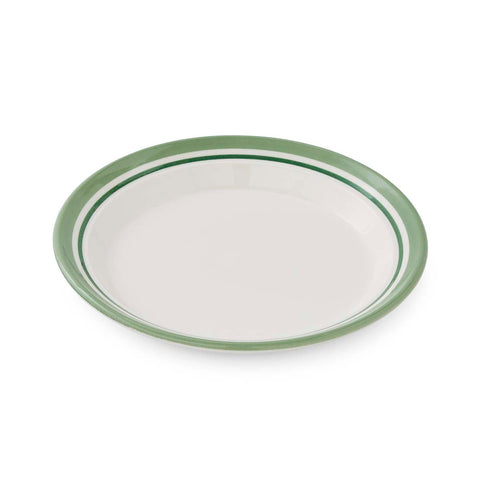 Portmeirion Home - Potter's Stripe Green - Plate 20cm / 8"