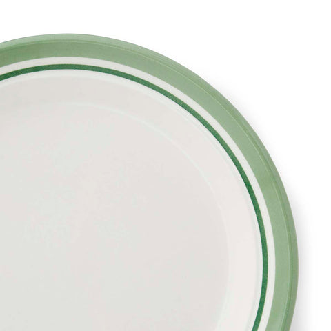 Portmeirion Home - Potter's Stripe Green - Plate 20cm / 8"
