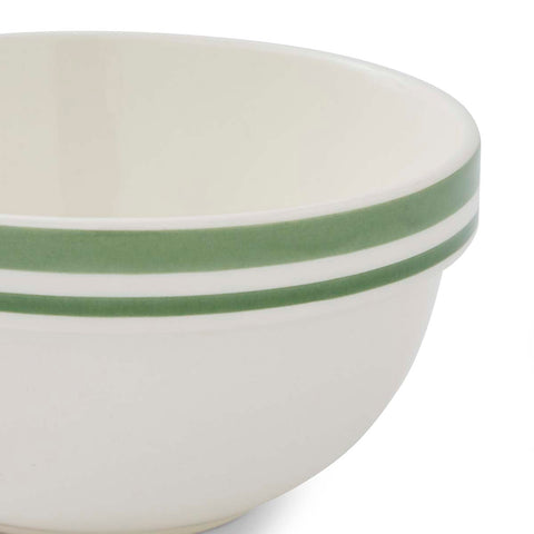 Portmeirion Home - Potter's Stripe Green - Stacking Bowl 12.5cm / 5"