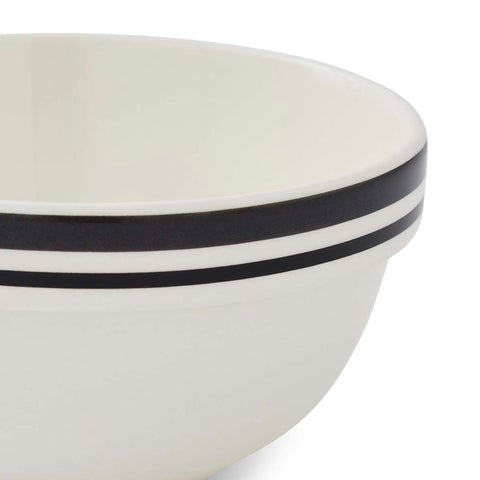Portmeirion Home - Potter's Stripe Black - Stacking Bowl 14cm / 5.5"