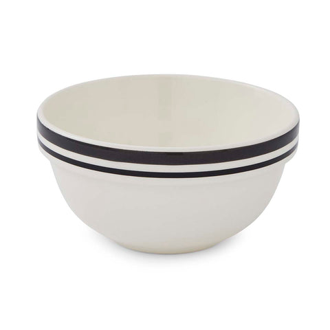 Portmeirion Home - Potter's Stripe Black - Stacking Bowl 14cm / 5.5"