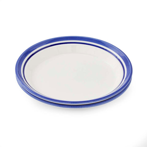 Portmeirion Home - Potter's Stripe Blue - Plate 20cm / 8"