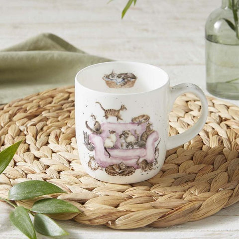 NEW - Wrendale - Bone China Mug - Cattitude