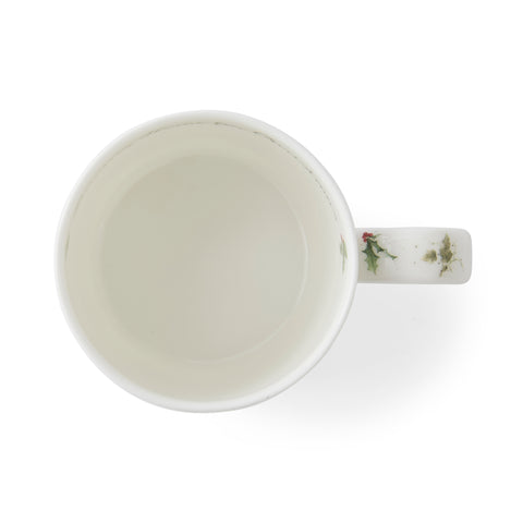 NEW - Wrendale - Christmas - Fine Bone China Mug - Driving Home Landrover