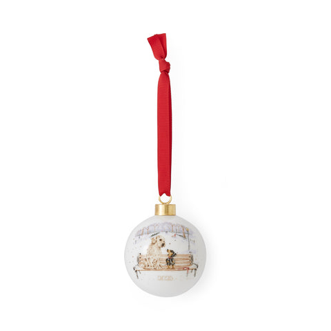 NEW - Wrendale - Christmas - Bauble Decoration - Annual 2025 Winter Walks