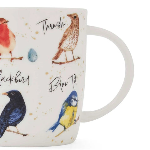 NEW - Portmeirion - Mug Meirion - Bone China Mug - Hello Birdy
