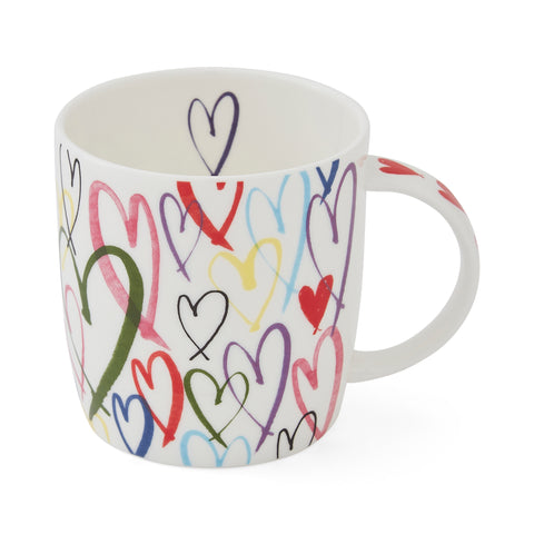 NEW - Portmeirion - Mug Meirion - Bone China Mug - Lots of Love