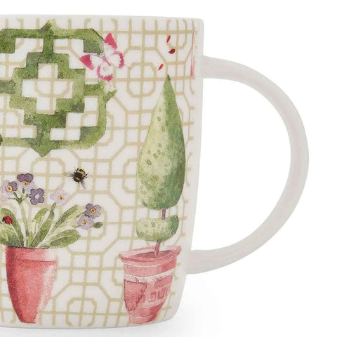 NEW - Portmeirion - Mug Meirion - Bone China Mug - Green Thumbs