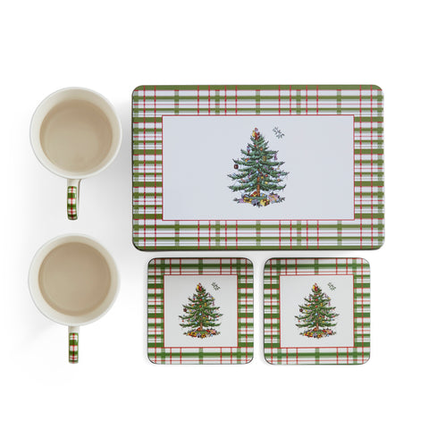 NEW - Spode Christmas Tree - 5 Piece Tin Set  - Annual 2025
