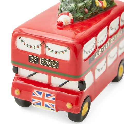 NEW - Spode Christmas Tree - Decoration - Red Double Decker Bus