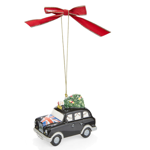 NEW - Spode Christmas Tree - Decoration - Black Taxi