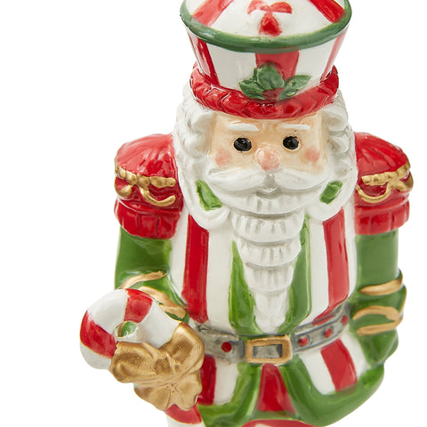 NEW - Spode Christmas Tree - Decoration - Candy Cane Nutcracker