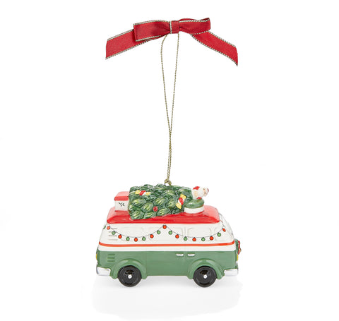 NEW - Spode Christmas Tree - Decoration - Camper Bus