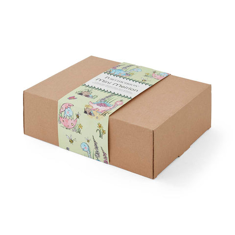 NEW - Portmeirion - Mini Meirion - Melamine 3 Piece Set - Divided Plate, Bowl & Cup - Dinosaur