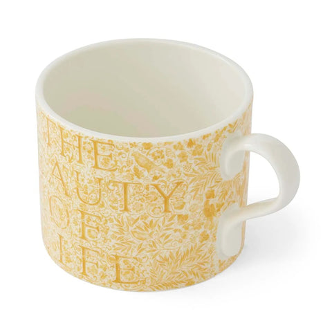 NEW - Morris & Co - Set of Two Mugs - Beauty Of Life