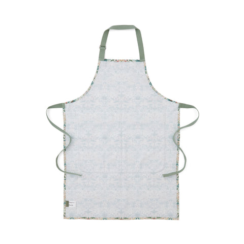 Morris & Co - Cotton Apron with Pocket - Strawberry Thief