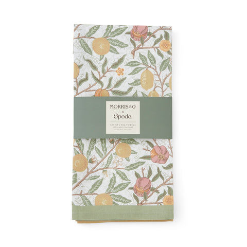 Morris & Co - Set of 2 Tea Towels - Fruits & Marigold