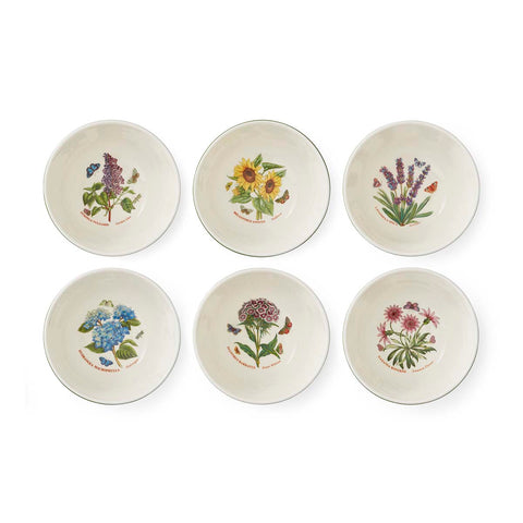 NEW - Botanic Garden Etchings - Set of 6 Stacking Bowls - 14cm / 5.5"