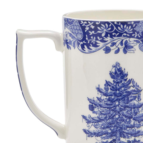 NEW - Spode - Blue Italian - Christmas - Xmas Tree Mug