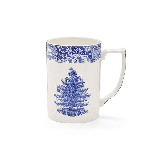NEW - Spode - Blue Italian - Christmas - Xmas Tree Mug