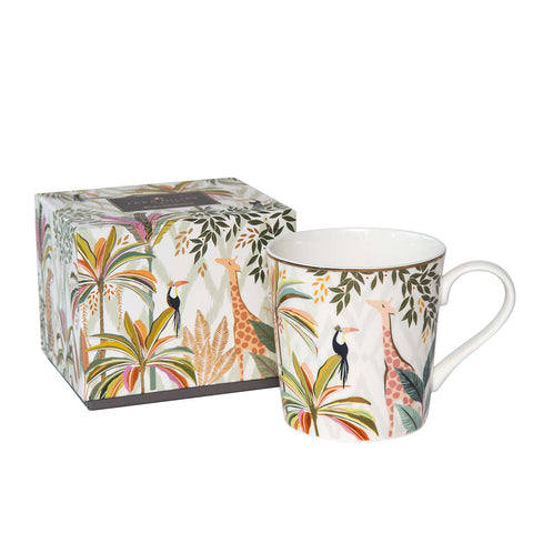 NEW - Sara Miller Mug - Gifting Collection - Palm Garden