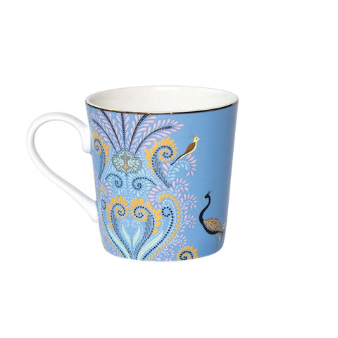 NEW - Sara Miller Mug - Gifting Collection - Peacock Filigree