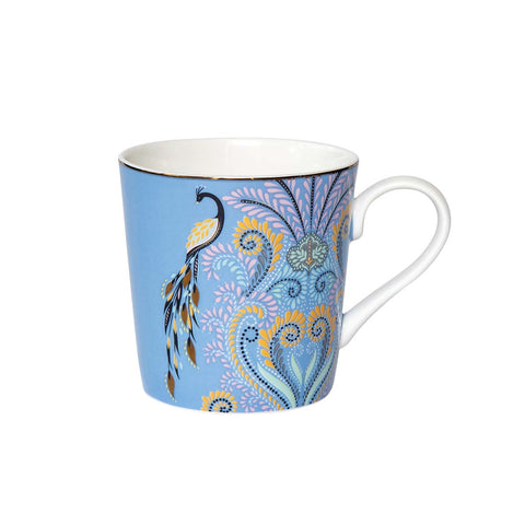 NEW - Sara Miller Mug - Gifting Collection - Peacock Filigree