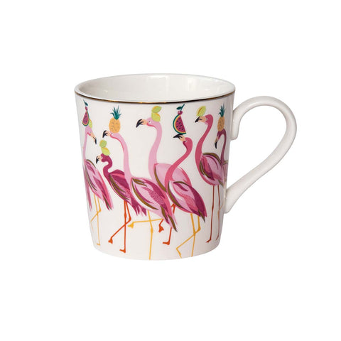 NEW - Sara Miller Mug - Gifting Collection - Fabulous Flamingo